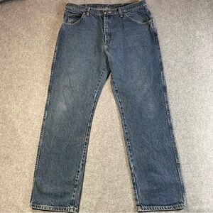 Wrangler Men's Straight Blue Jeans